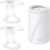 Compatible Wall Mount Deco WiFi 7 Wall Mount, 2 PACK Sturdy Metal Made Mount Stand Holder for DecoBE75/BE85/BE95/BE17000/BE22000/ Whole Home Mesh WiFi 7 Space-Saving Wall Hanging Bracket Holder