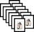 Picrit 11×14 Picture Frame Set of 12, Display 8×10 with Mat or 11×14 without Mat, Photo Frames for Wall Mounting or Table Top Display, Black