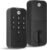 Yale Black Code Keypad Deadbolt Front Door Lock for Keyless Entry, YED210-NR-BSP