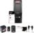 Genie B6172H Wall Mount Smart Garage Door Opener, DC Motor Lifts up to 14ft high 850lbs, Black
