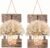 Wall Sconce Decor 2pcs, Mason Jar Wall Sconce Farmhouse Home Decor with 9.8FT LED Fairy Lights 4Flowers, Modern Art Living Room Bedroom Bathroom Decorative Hanging Yellow