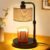 Candle Warmer Lamp with Timer, Height Adjustable Electric Candle Warmer Lamp with 2 Bulbs, House Warming Gifts, Vintage Bedroom Decor Compatible with Various Candles, Chritstmas Gifts Birthday Gifts