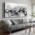 JuhaiArt White Canvas Wall Decorations Black Wall Art Large Abstract Canvas Wall Art for Living Room Poster Picture for Home Office 29″x 59″