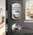 Veise Fingerprint Door Lock with 2 Lever Handles – Keyless Entry Door Lock, Electronic Keypad Deadbolt, Digital Smart Code & Front Handle Sets, Auto-Locking, Easy Installation, Satin Nickel