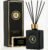 Fresh Linen- Reed Diffuser Set – Scent Sticks – Non-Toxic- Bathroom Diffuser – with 5oz Oil – Black Reed Diffusers for Home & Office – Elegant Scented Sticks for Desk