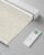Motorized Roller Shade with Remote Control, Blackout Electric Shade for Windows Compatible with Alexa Google via Hub, Rechargeable Smart Window Blind Customized Size (Texture Beige)