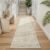 Washable Runner Rug 2×8 Runners for Hallways，Vintage Kitchen Runner Rugs with Non-Slip Backing Hallway Runner Rugs,Ultra-Thin Carpet for Bedroom, Entryway,Bathroom,Laundry Room