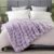 DREAMNINE Decorative Soft Fuzzy Faux Fur Throw Blanket for Couch Sofa 50″ x 60″, Reversible Plush Microfiber Thick Warm Fluffy Blankets for Winter, Cute Cozy Bubble Furry Blanket for Bed Chair, Purple