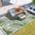 wikiwiki Outdoor Rug, 8x10ft Waterproof Reversible Mat Indoor Outdoor Rugs Carpet, Small Area Rug Plastic Straw Rug for Patio Deck Balcony Pool RV Camping Beach Picnic, Green, Rugscape Series